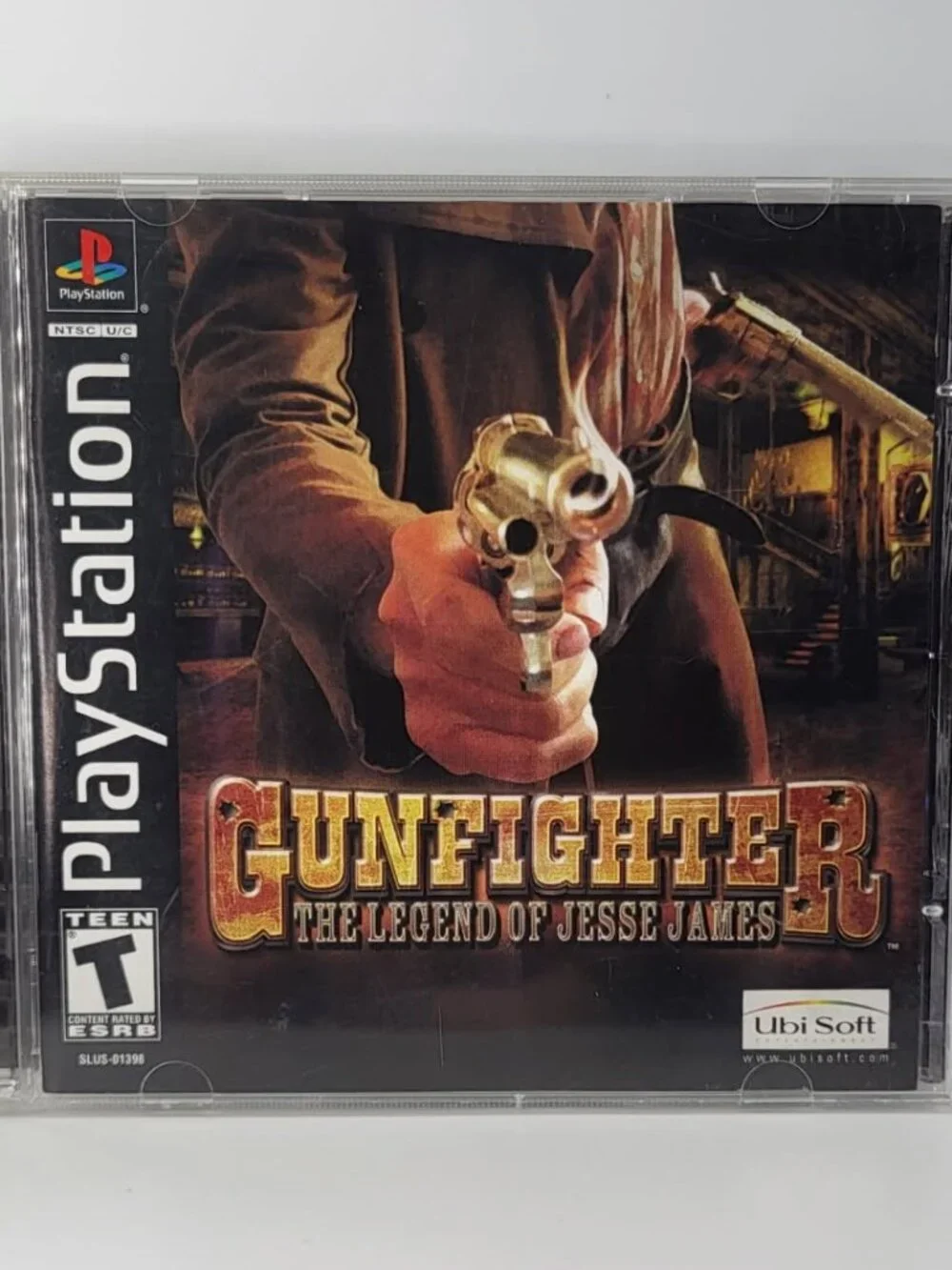 Gunfighter: The Legend of Jesse James - Sony PlayStation 1 CIB Tested/Works PS1
